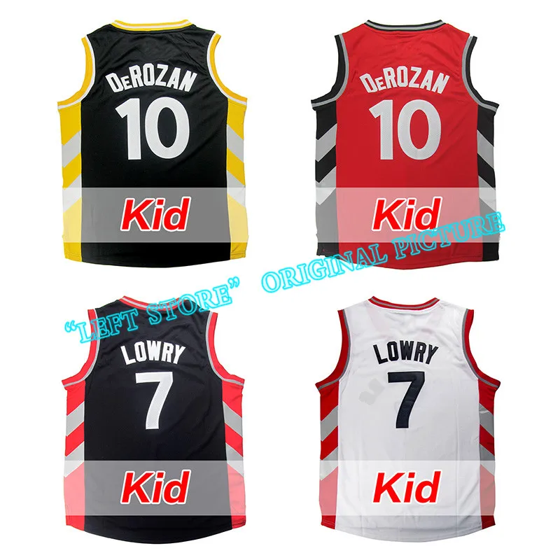 men's new DeRozan Kid Adult youth jersey demar Lowry 100% Stitched Logos Basketball jerseys Free Shipping |