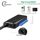 INGELON sata к usb кабелю для жесткого диска USB 3,0 передача легкий привод линия USB Sata адаптер для 2,5 3,5 HDD SSD дисков
