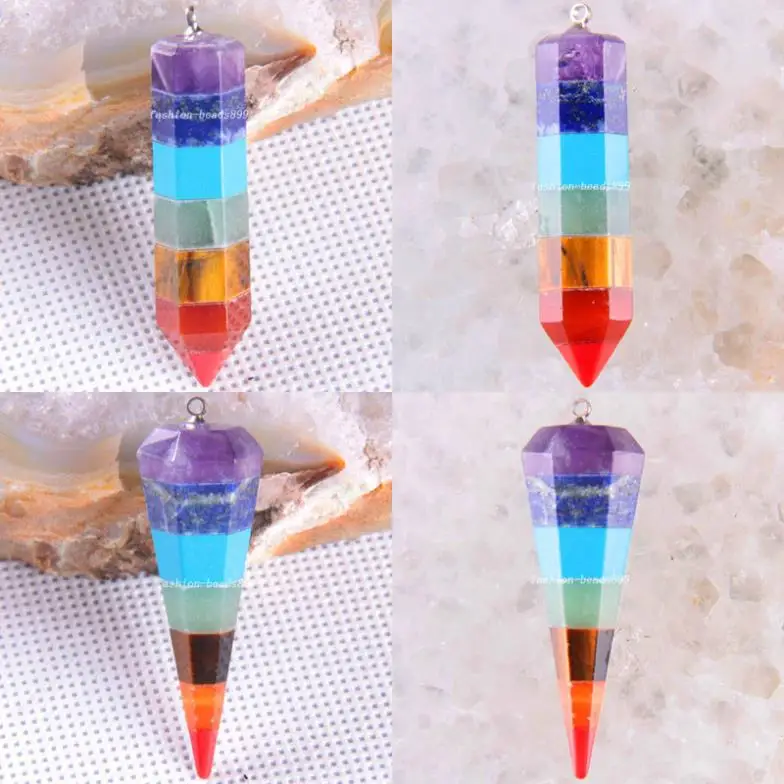 Модные ювелирные изделия Смешанный Фиолетовый Кристалл Lapis Howlite Tigereye оникс