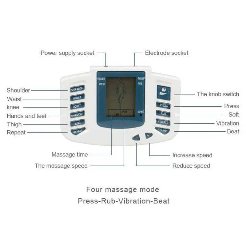 Электрический стимулятор электрический для полного расслабления тела