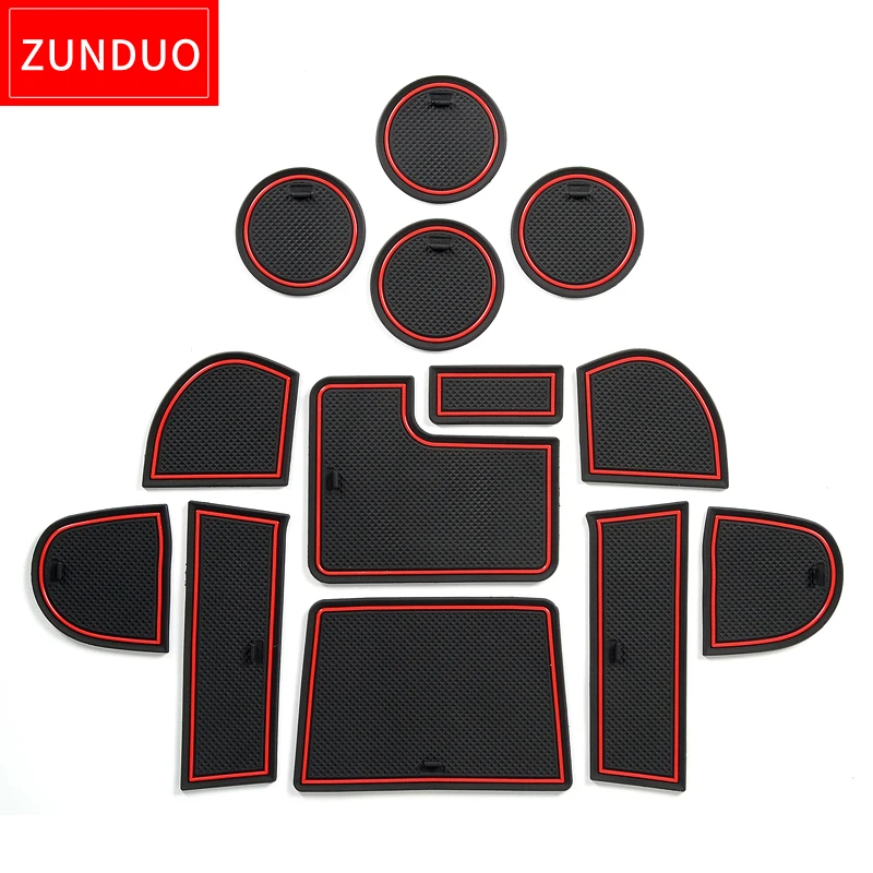 ZUNDUO анти-скольжения затворный слот подставка под кружку для Субару WRX 2015 ~ 2020 ИППП