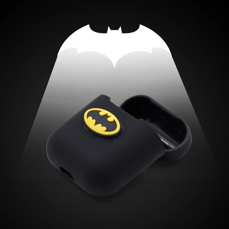 RBAYSALE For Airpod Case Silicone Cover Portable Earphone Accessories Airpods Apple Headphone Cartoon Fashion | Электроника