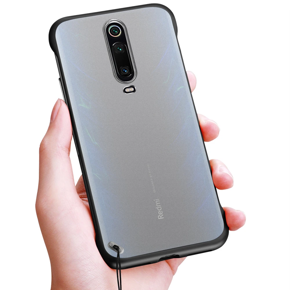 Безрамный чехол для Xiaomi mi 9 прозрачный 8 силиконовый SE Redmi K20 Pro роскошный