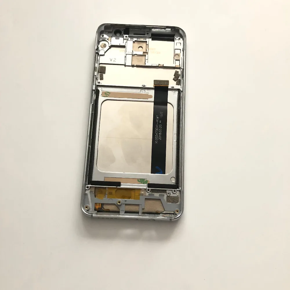 Б/у ЖК экран + сенсорный рамка для Umidigi A1 Pro MTK 6739 Quad Core 5 дюймов 1440x720 мобильный