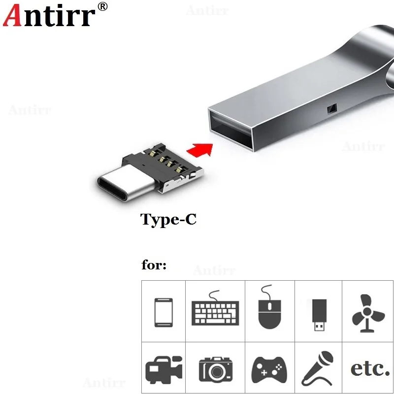 Адаптер OTG папа-мама USB 3 1 для флэш-накопителя | Электроника