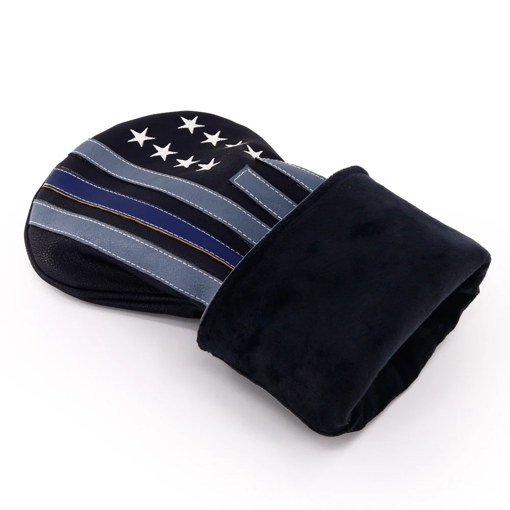 Craftsman Golf Wood Headcover Set Driver Fairway Hybrid USA Black &amp Star Stripe Retro Club Head деревянные покрытия | Спорт