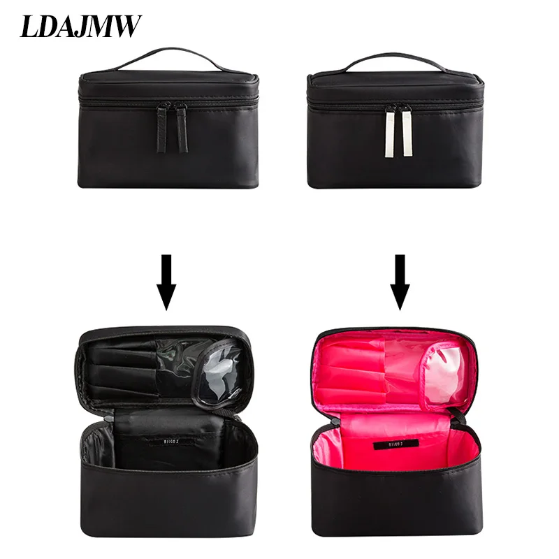LDAJMW оригинальная модная вместительная портативная косметичка для кистей