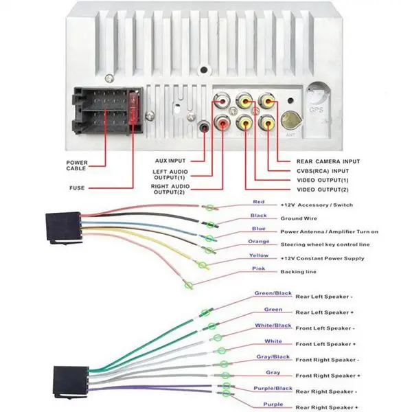 Новый 7 &quot2 Din сенсорный экран автомобильный MP5 плеер Bluetooth Стерео FM радио USB/TF AUX