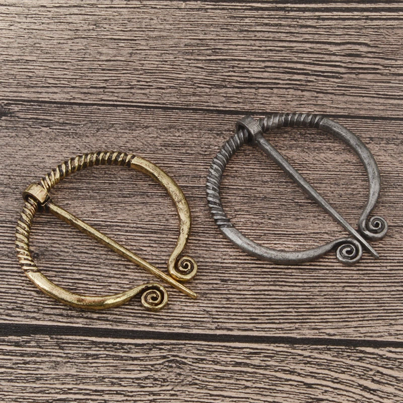 Viking Penannular брошь на булавке винтажная старинная средневековый плащ для Для женщин