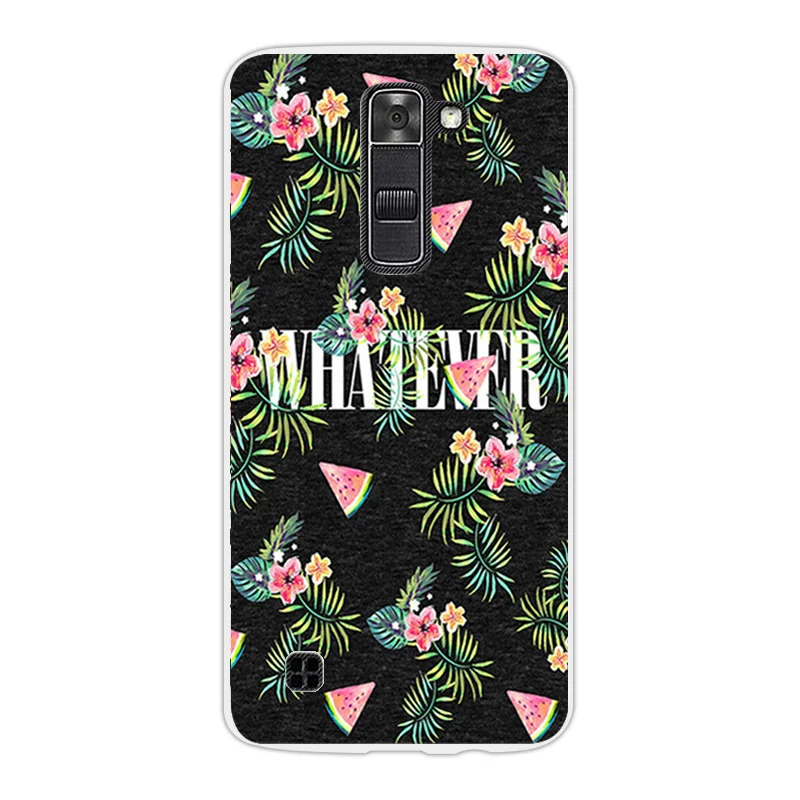 Новый мягкий чехол для телефона из силикона и LG K7/Tribute 5 LS675/X210 X210DS оболочки эскиз