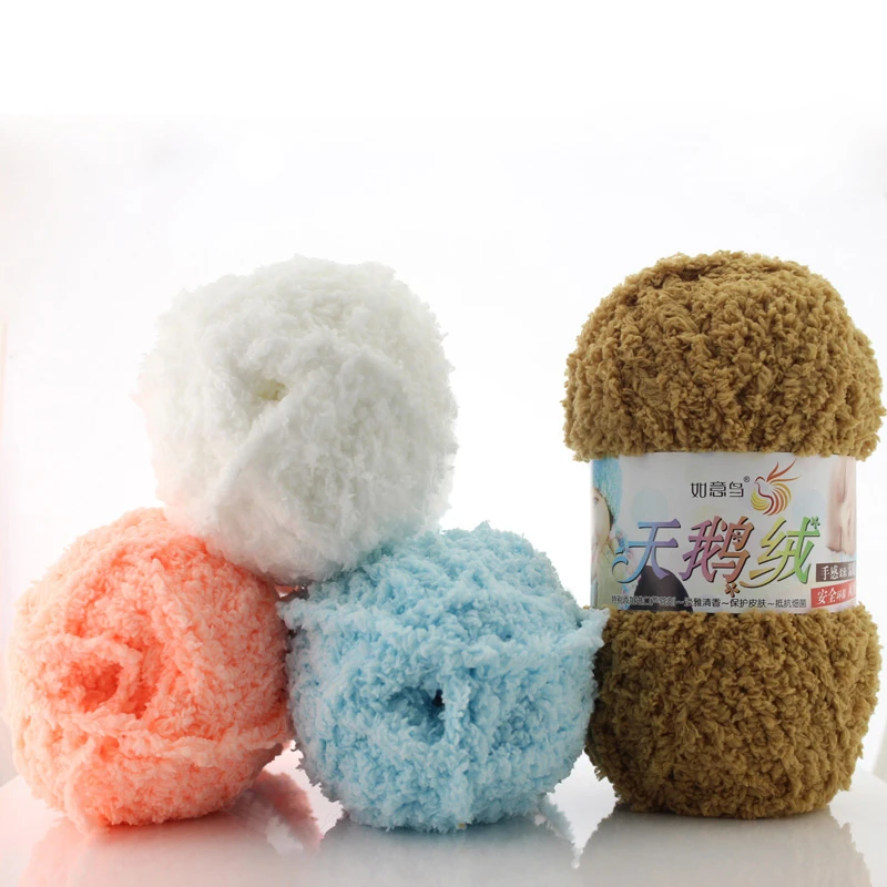 250g/Lot High Quality Velvet Soft Cashmere Yarn For Knitting Wool Handmade Organic Baby Woolen Eco-Friendly | Дом и сад