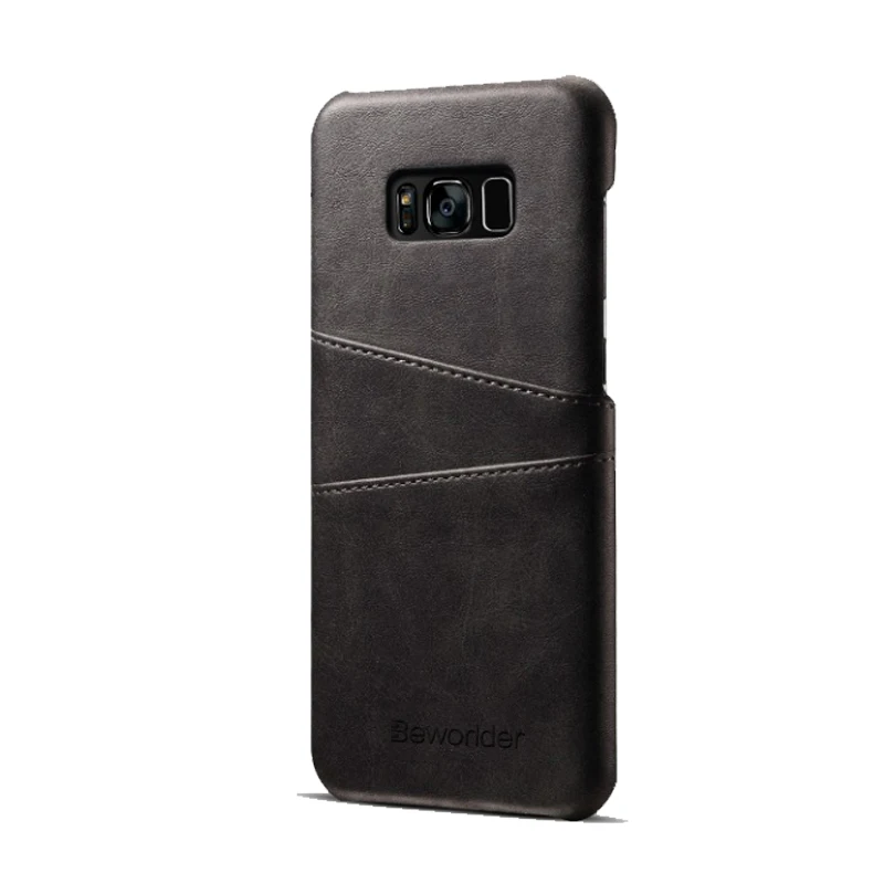Чехол Beworlder для Samsung Galaxy S8 Plus винтажные чехлы с отделением карт задняя крышка из