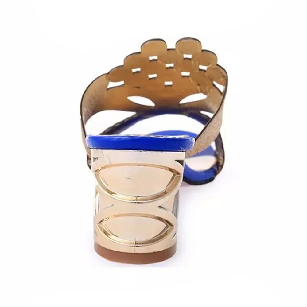 Женские летние шлепанцы женские босоножки на высоком каблуке модная летняя