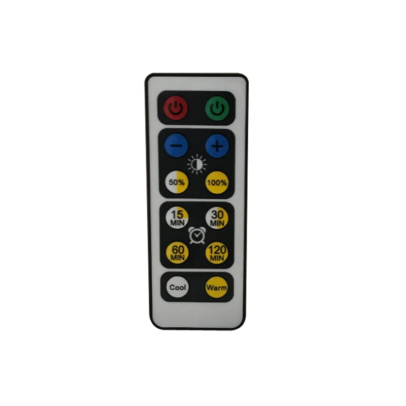 Only Remote Дистанционный беспроводной датчик касания с регулируемой яркостью светодиодный под кухонные шкафы Светодиодные шайбы для близкого гардероба домашний декор ночник - Цвет: Only Remote