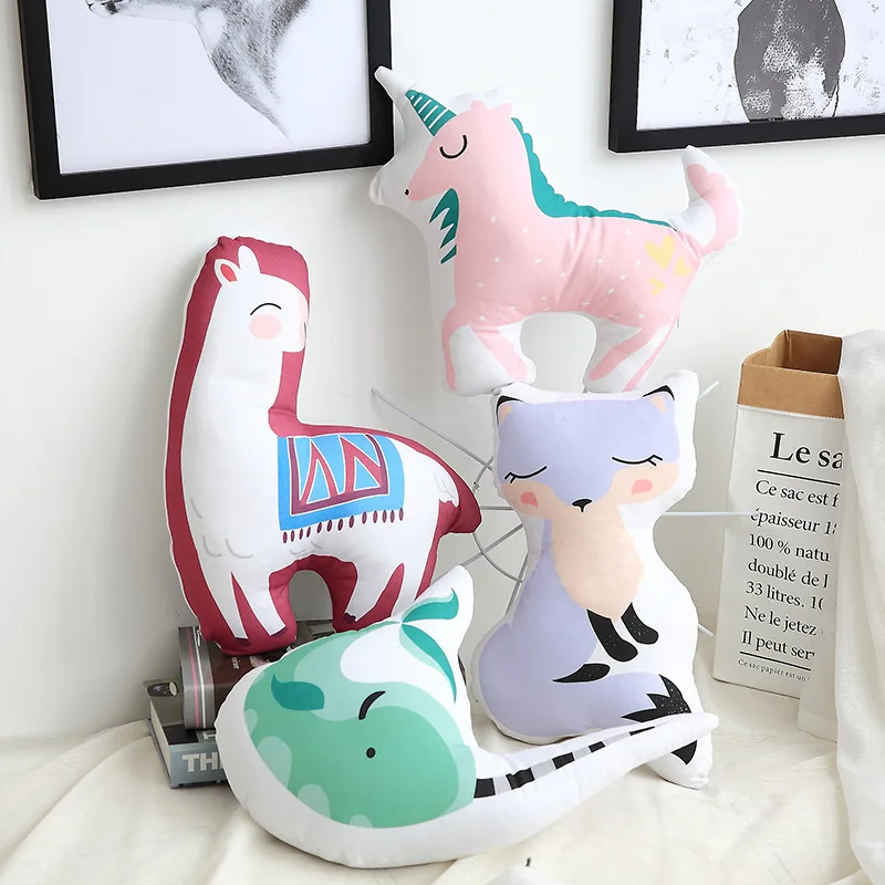 Baby Lovely Pillow Kids Sleep Cushion Children Neck Pillows Bedding Decoration Room Infant Boy Girls Photography Props | Мать и ребенок