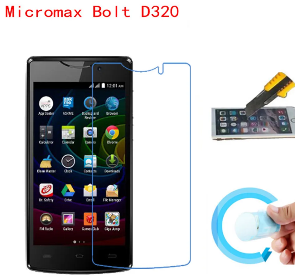 (Мягкое стекло) новая нано Взрывозащищенная защитная Пленка Для Micromax Bolt D320|screen