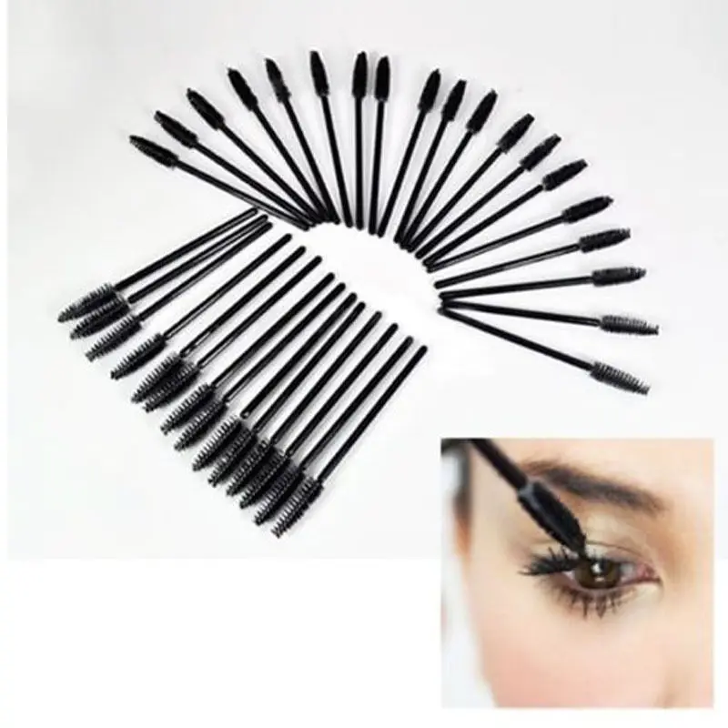 50 шт. одноразовые мини кисти для макияжа ресниц|lipstick brush|makeup brusheswand brush |