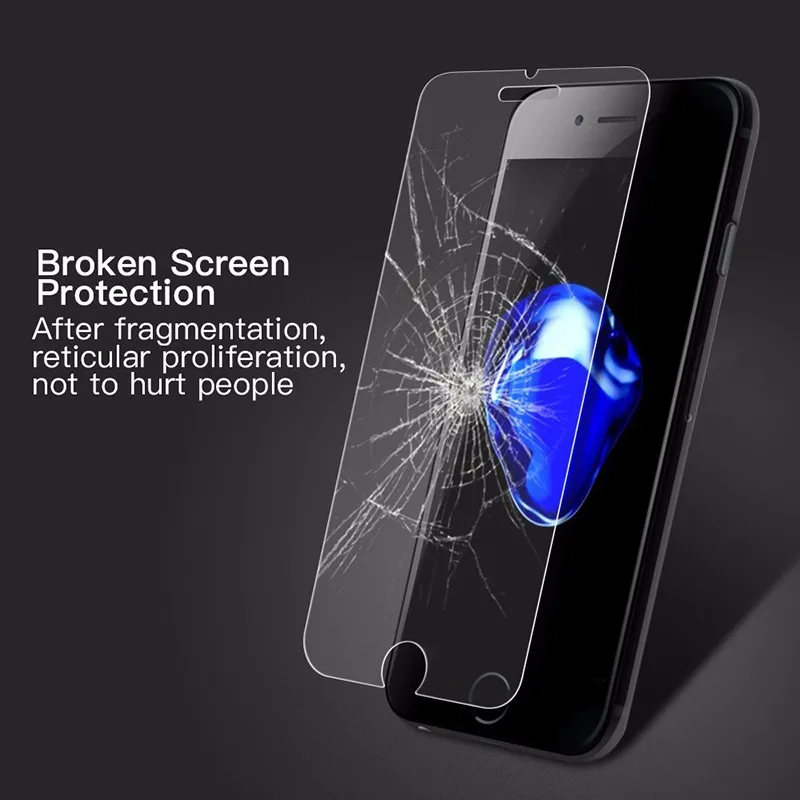 2.5D 0 26 мм 9 H Премиум Закаленное стекло на iphone 6 6s 7 8 Plus 5 5S SE экран протектор для