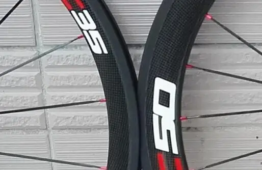 Ширина 20 5 мм 650C Полный carbon дорожный велосипед clincher колеса 38 50 колесной
