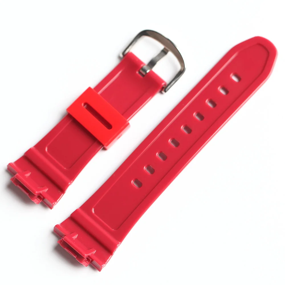 Силиконовые 14 мм ремешок для часов для CAISO BABY-G BA-111, BA-110, BA-120, BA-112 шок Для женщин браслет пояса пряжкой