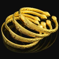 adixyn women dubai bangle 24k gold color bracelet bangle african arabicethiopian bride wedding jewelry