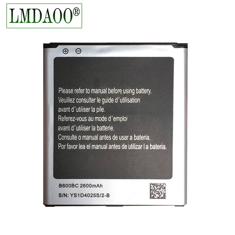 Сменная батарея B600BC для samsung Galaxy S4 SIV S 4 i9500 Active Grand 2 i9508 i9505 аккумулятор телефона |