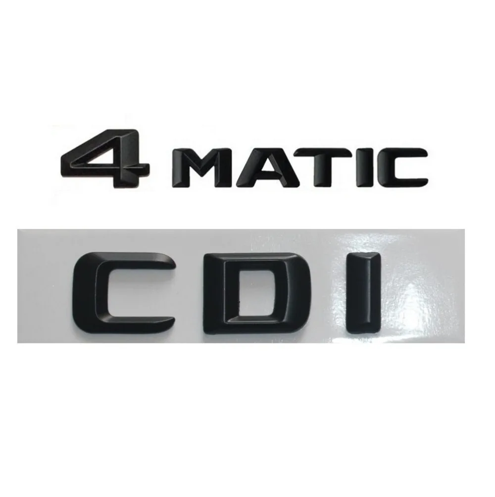 Матовые черные красные 3D символы багажника эмблемы значки для Mercedes Benz AMG C63 C63s E63s