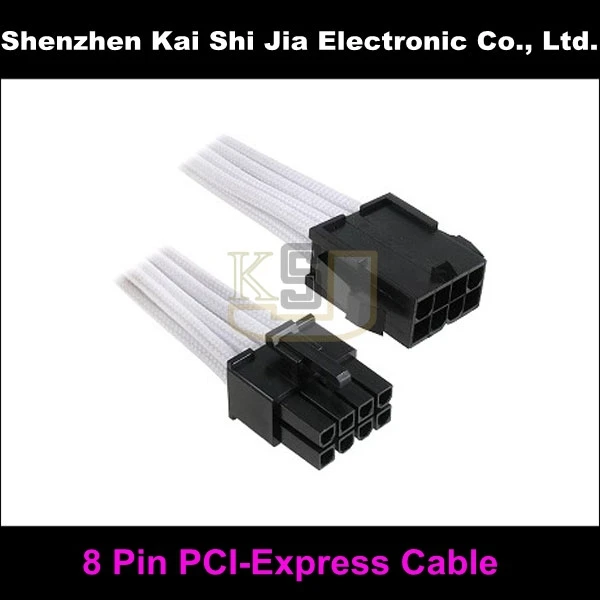 Высокое качество одной рукавами 8 Булавки PCI Express E материнской расширением кабель