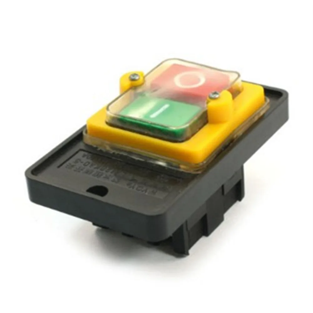 

1 Pc LA128KAO-5 AC 380V 10A 3 Phase Latching Waterproof Power Push Button Switch