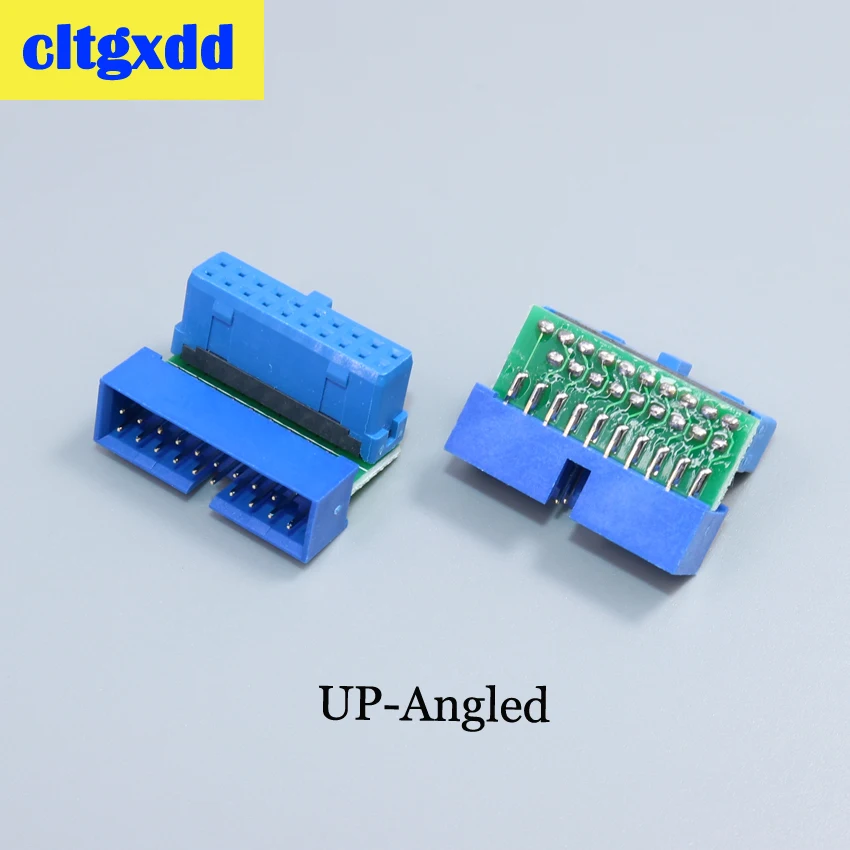 Адаптер удлинитель cltgxdd USB 3.0 20pin штырь гнездо под углом 90 градусов для материнской