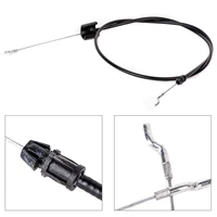 141cm lawn mower zone control shutoff cable push lawnmower black control cable