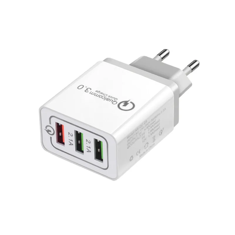 9 в 12 В 1.5A Быстрая зарядка QC 3 0 18 Вт USB быстрое зарядное устройство для samsung galaxy s8 s9