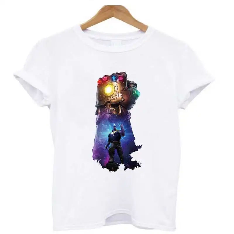 Наклейки Thanos Infinity Gauntlet гладить на патчи Применение одной передачи плавкая одежда теплопередача полосы аппликация