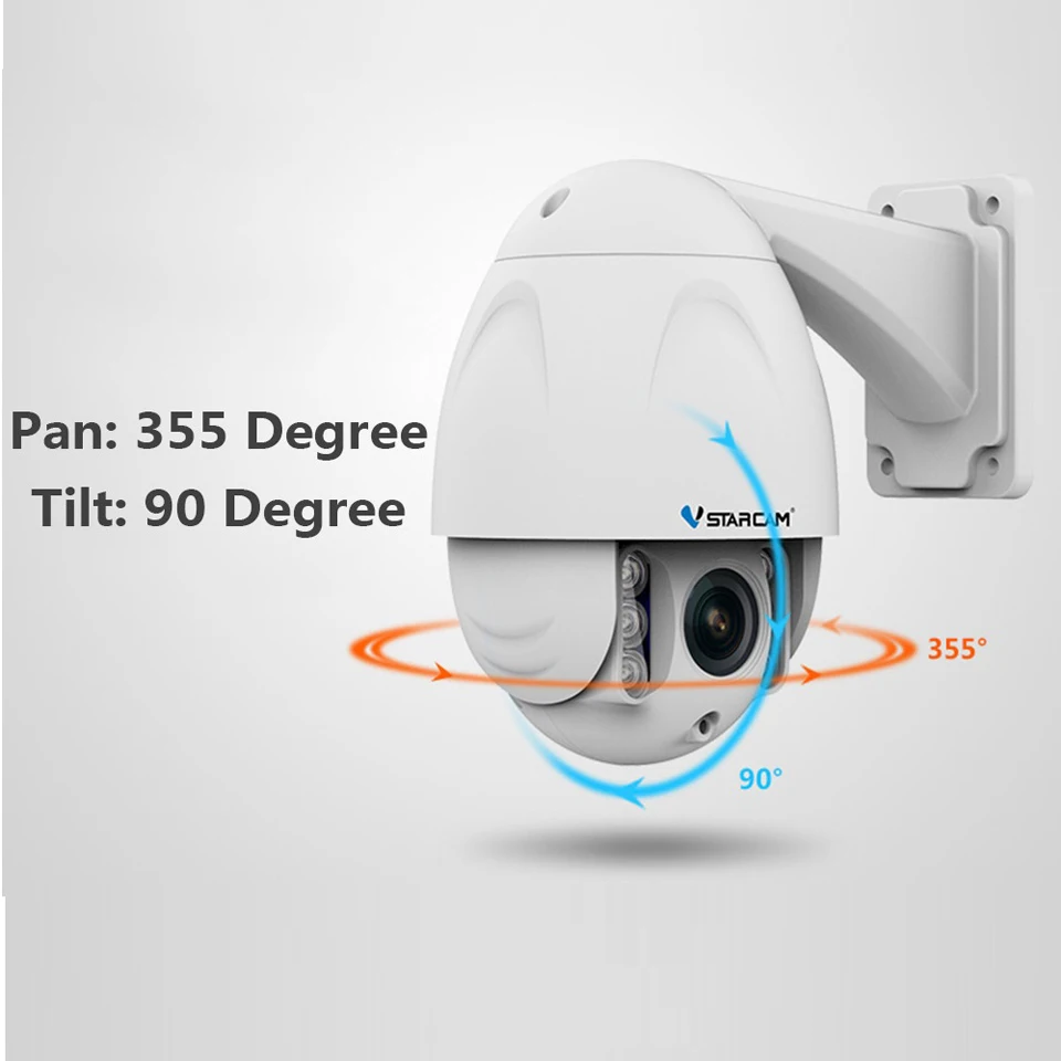 Vstarcam C34S-X4, Full HD, 1080 P, IP66, водонепроницаемая ip-камера Onvif, уличная камера видеонаблюдения, 4X зум, ИК, ночное видение, сигнализация, P2P