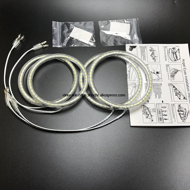 HochiTech для Mercedes-Benz GL-Class X164 GL450 2007-2012 ультра яркий SMD белый светодиод angel eyes лм гало