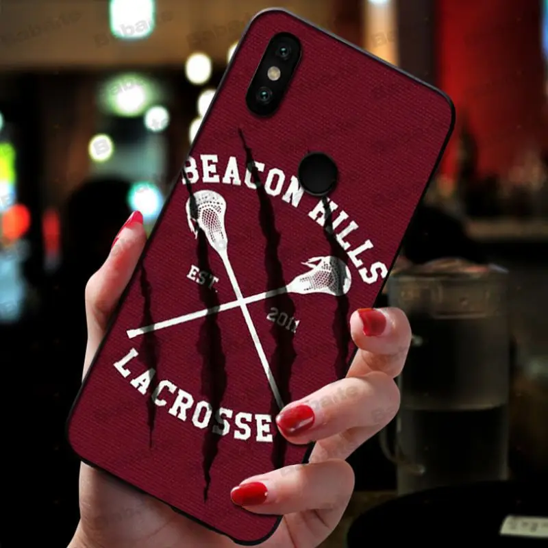 Черный чехол babaite для мобильного телефона с американской ТВ-серией Teen Wolf 24 xiaomi mi 8se