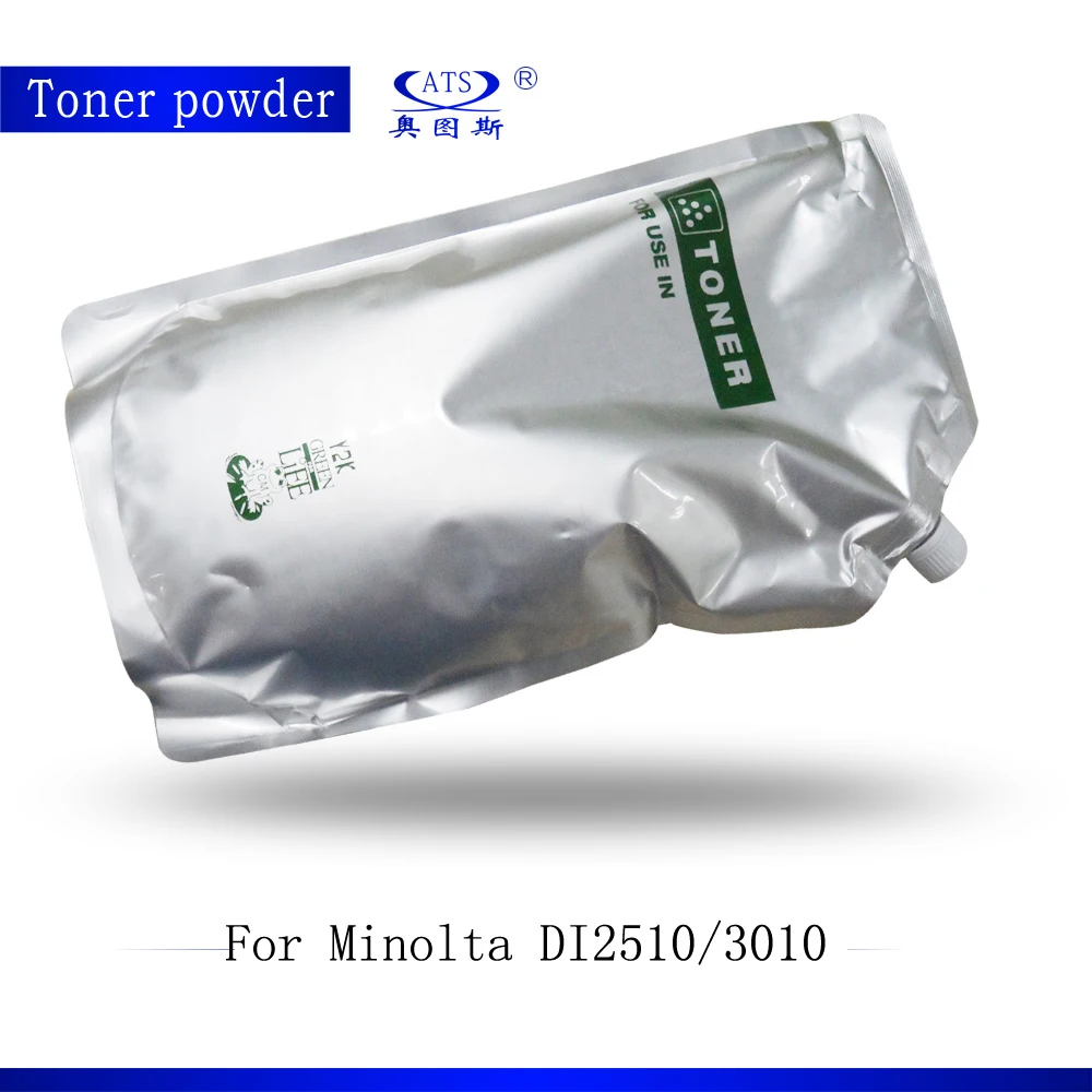 

New Copier Spare Parts 1PCS 1KG Toner Poudre Photocopy Machine for Minolta Toner Powder Parts DI2510 3010 Copier Part
