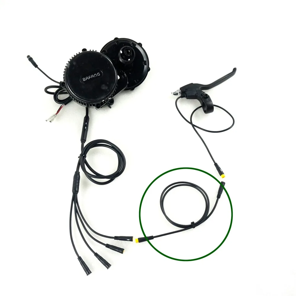 Bafang дроссельной заслонки Ebrake PAS удлинитель 3 Pin 8Fun Mid приводной двигатель