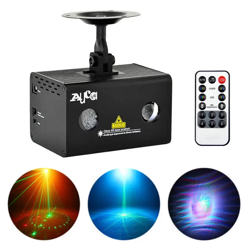 Мини 9 RG Gobos лазерный светильник Аврора RGB светодиодный проектор воды галактики