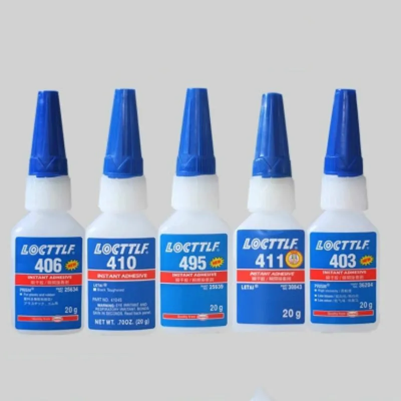 Loctite 20g 411 мгновенный клей-момент сильный металлический пластиковый клей анти-шок клей мгновенного действия