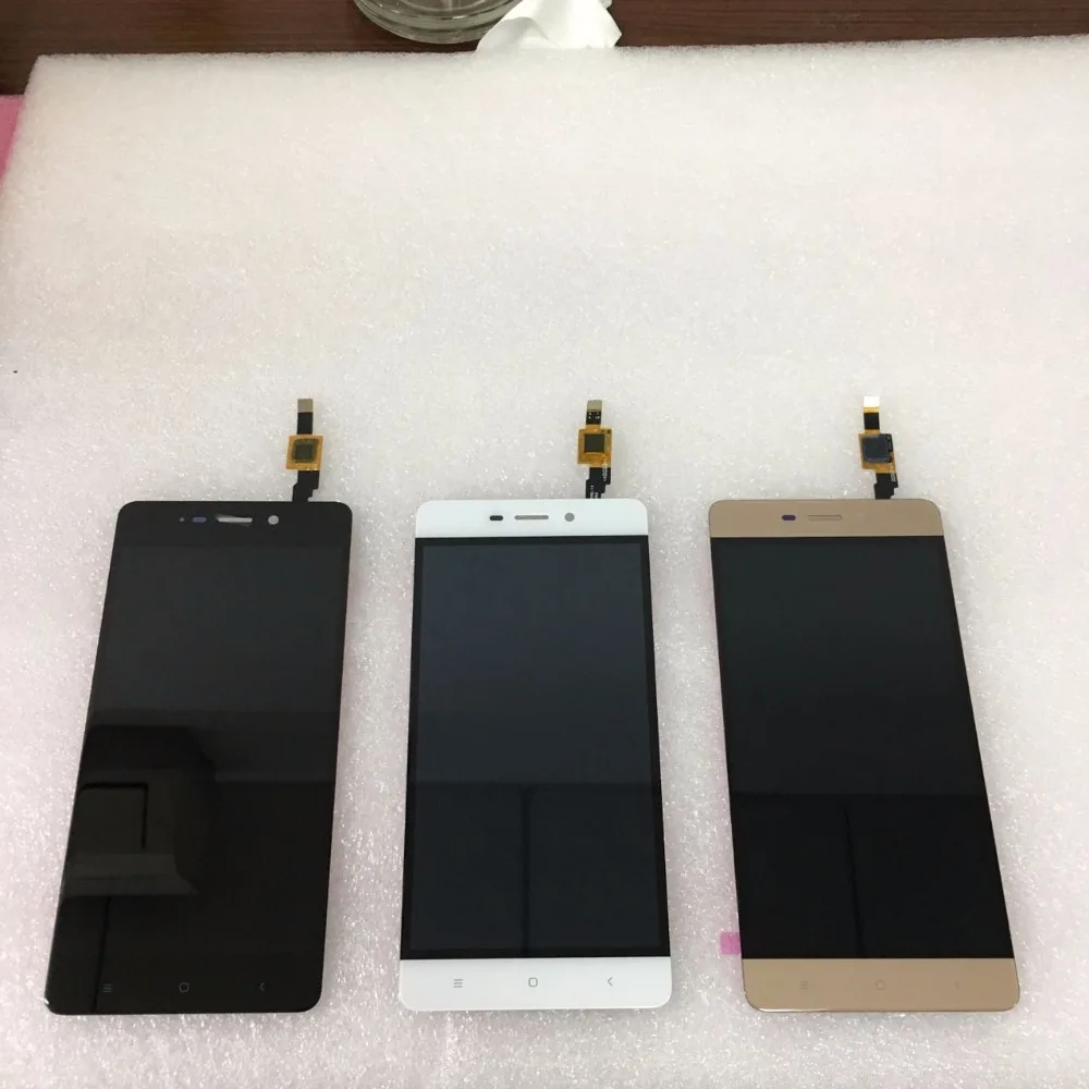 Для Xiaomi Redmi 4 стандартный ЖК дисплей сенсорный экран дигитайзер для мобильного