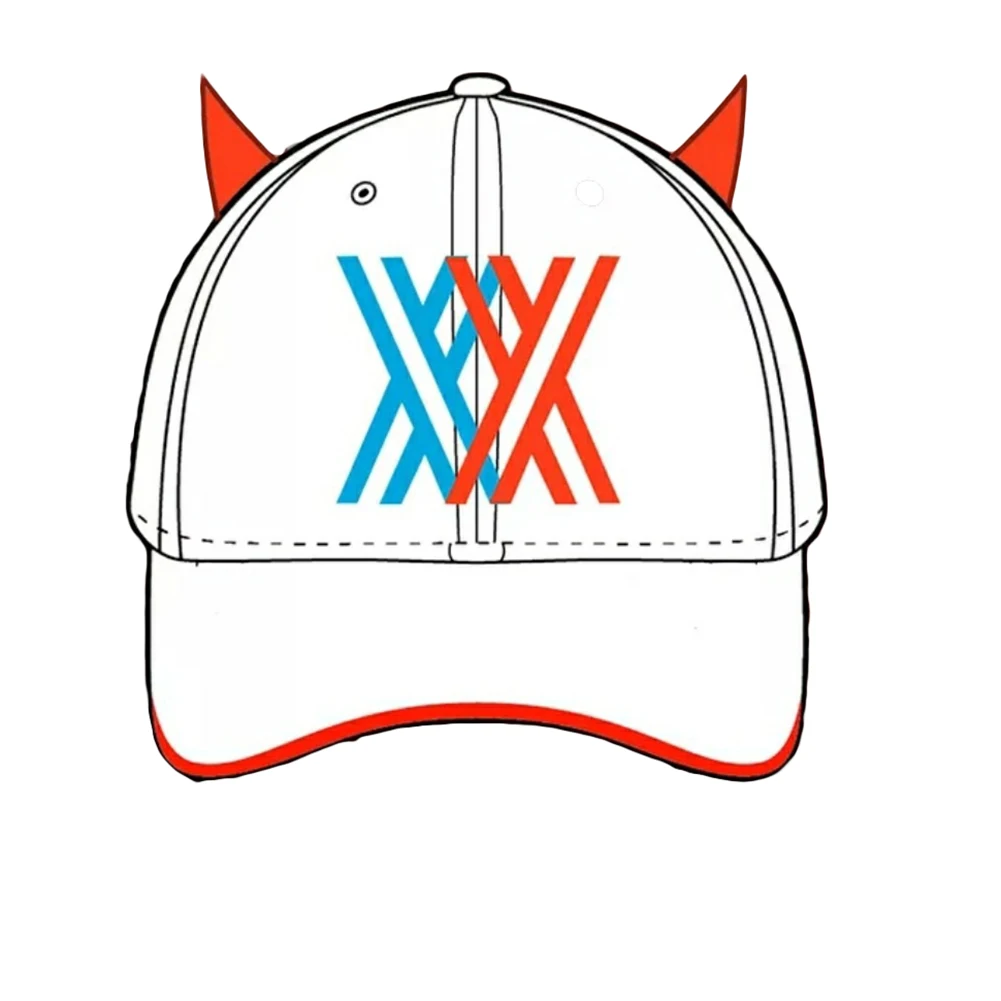 Brdwn Darling in franxx 002 Косплей бейсболка солнцезащитный козырек Sunhat