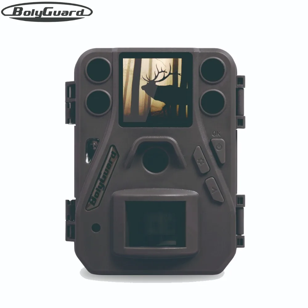 Bolyguard фото ловушки охоты Камера 10MP 720 P с 1 33 &quotЖК-дисплей Дисплей Черный ИК Ночное