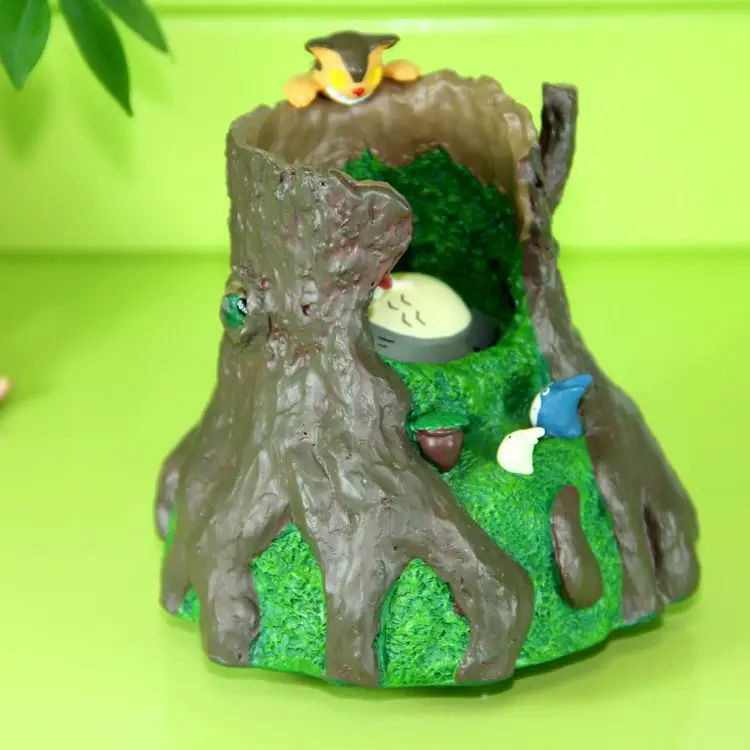 Музыкальная шкатулка Hayao miyazaki ghibli с отверстиями для дерева сна totoro и xiaomei | Дом сад