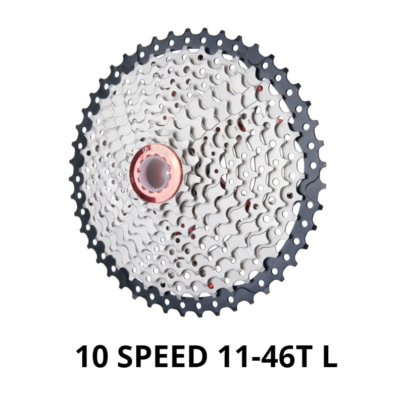 10S 11-46T L ZTTO 10 speed 11-28 T/36 T/40 T/42 T/46 T/50 T дорожный велосипед MTB кассета для велосипеда кассета свободного хода звездочка - Цвет: 10S 11-46T L