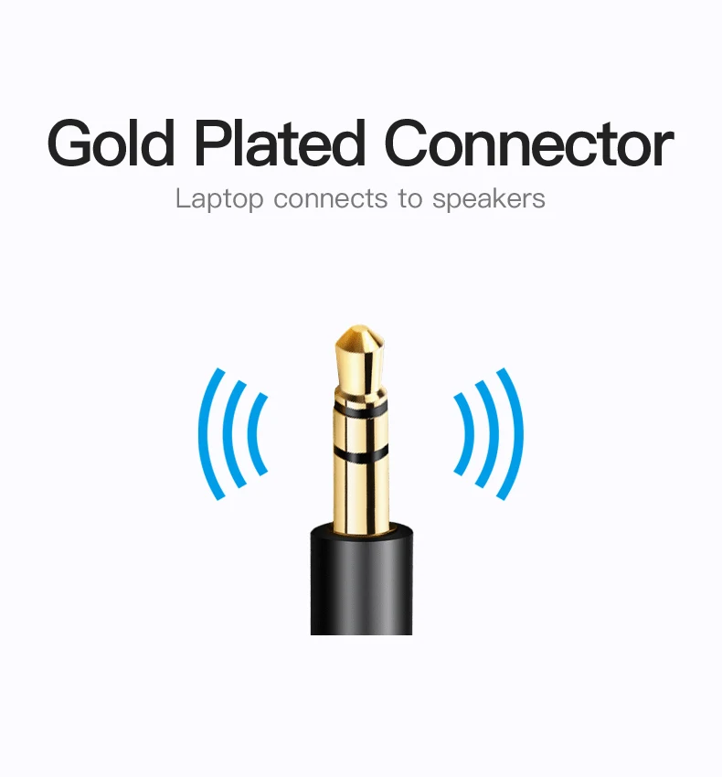 Audio Jack 3.5mm Aux Cable Male to auxiliar for Car Headphone MP3/4 Phone | Электроника