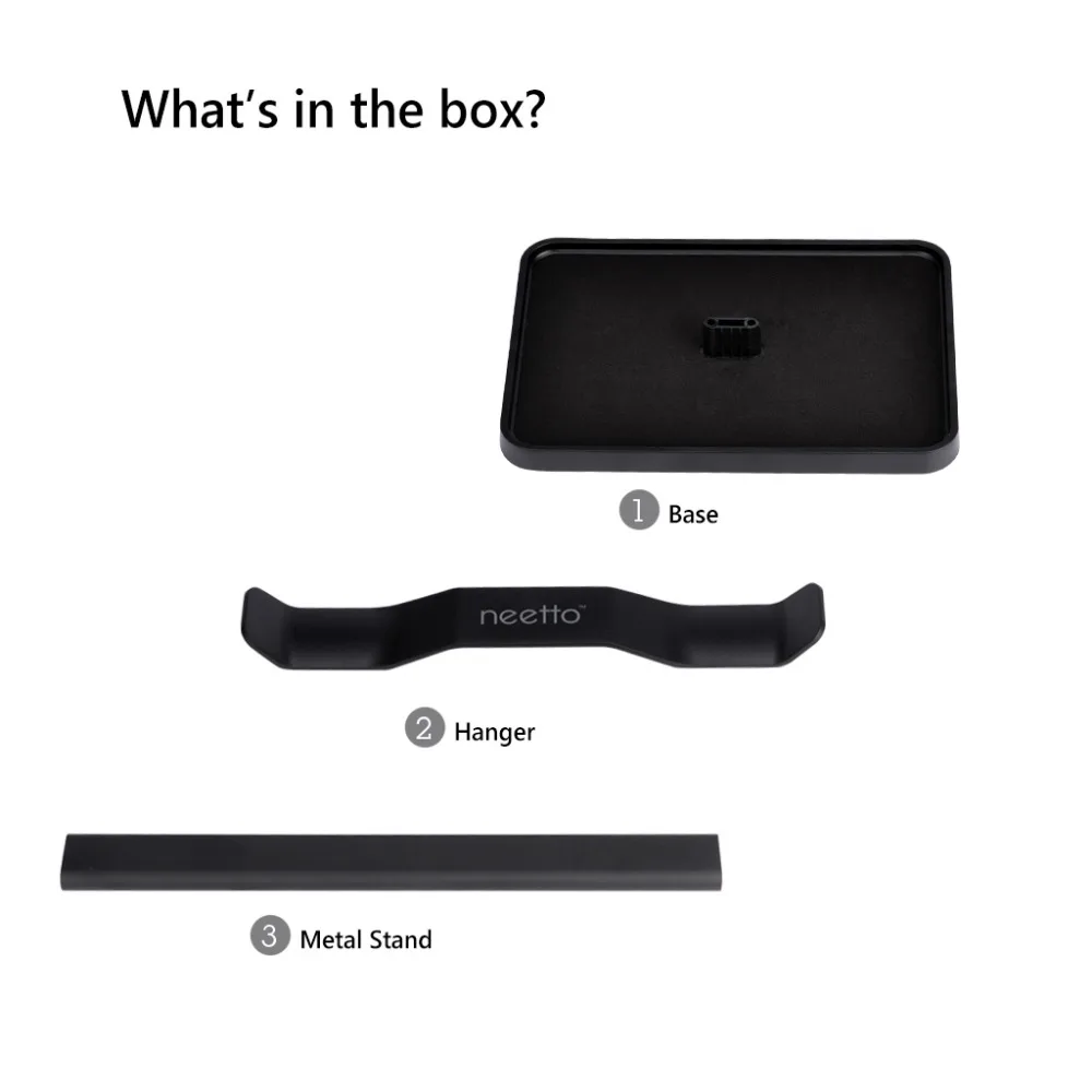 Neetto двойная Подставка для наушников стола держатель гарнитуры Вешалка Senheiser Sony