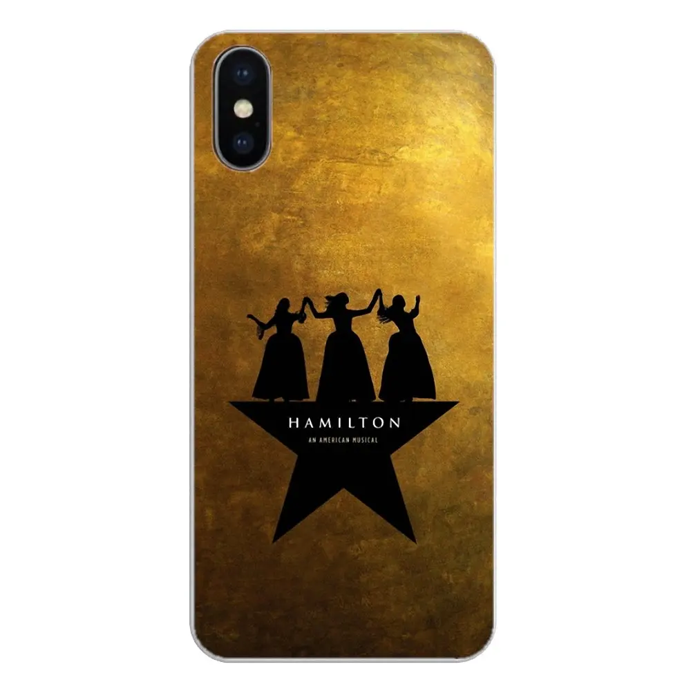 Силиконовый чехол для телефона Motorola Moto X4 E4 E5 G5 G5S G6 Z Z3 G3 C Play Plus Pretty Broadway Cast Hamilton Pattern