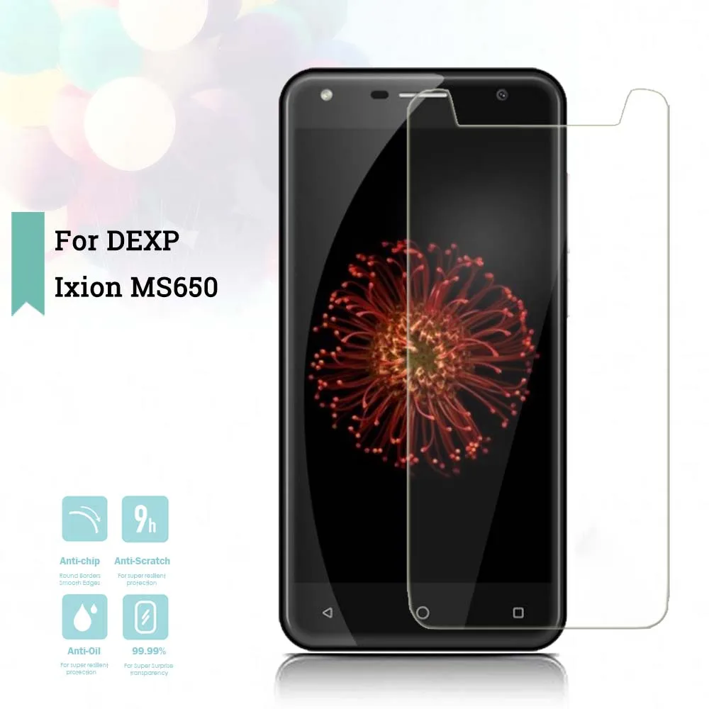 Защитное стекло закаленное для DEXP Ixion MS650 B350 G150 защитная пленка чехол 4 | Мобильные