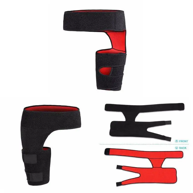 Груин поддержка бедра бандаж сжатие паха обертывание для подтяжки JS88 | Красота и